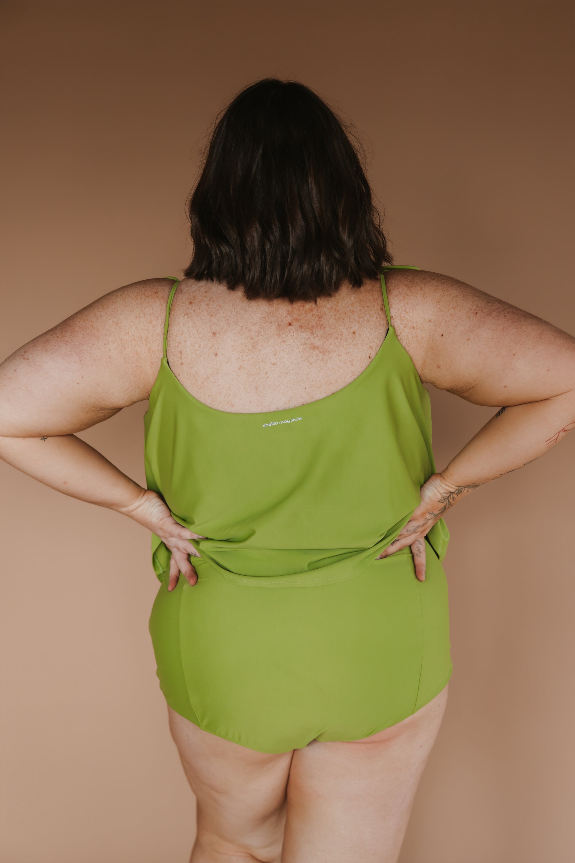 High Waisted Bottoms Olive