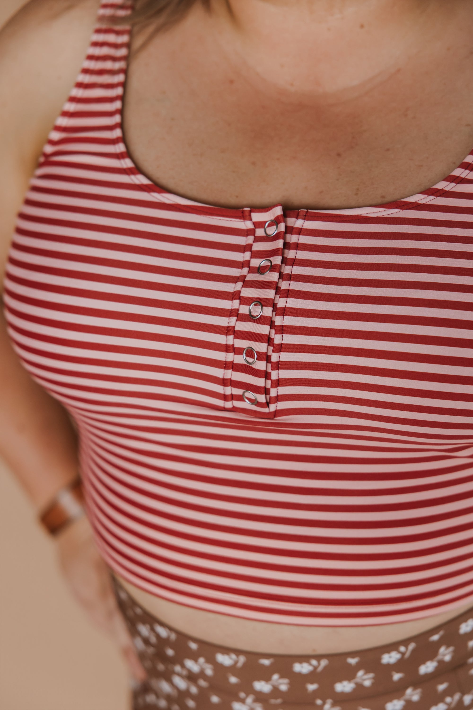 Pre-Order: Snap It Up Top Candy Stripe