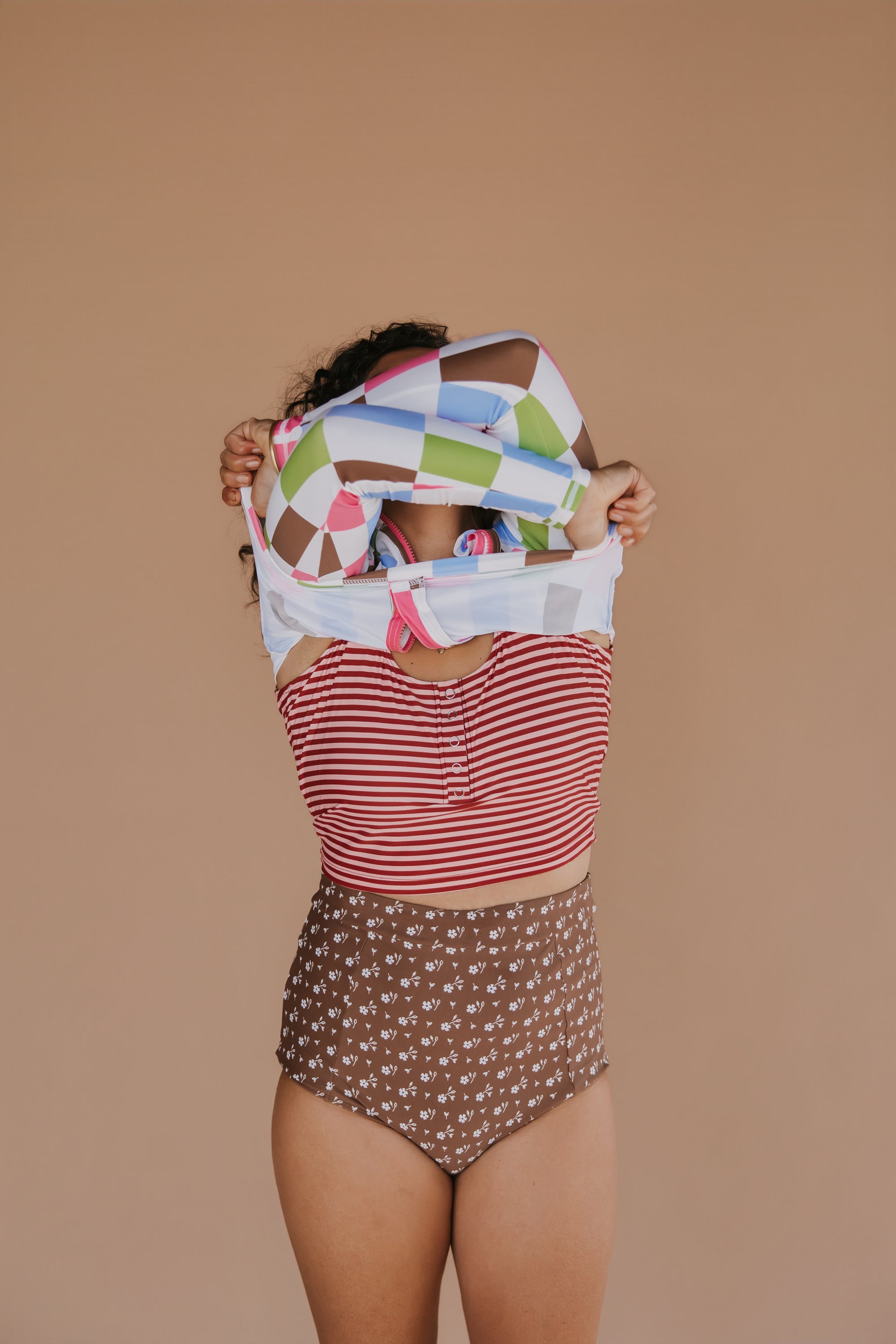 Pre-Order: Snap It Up Top Candy Stripe