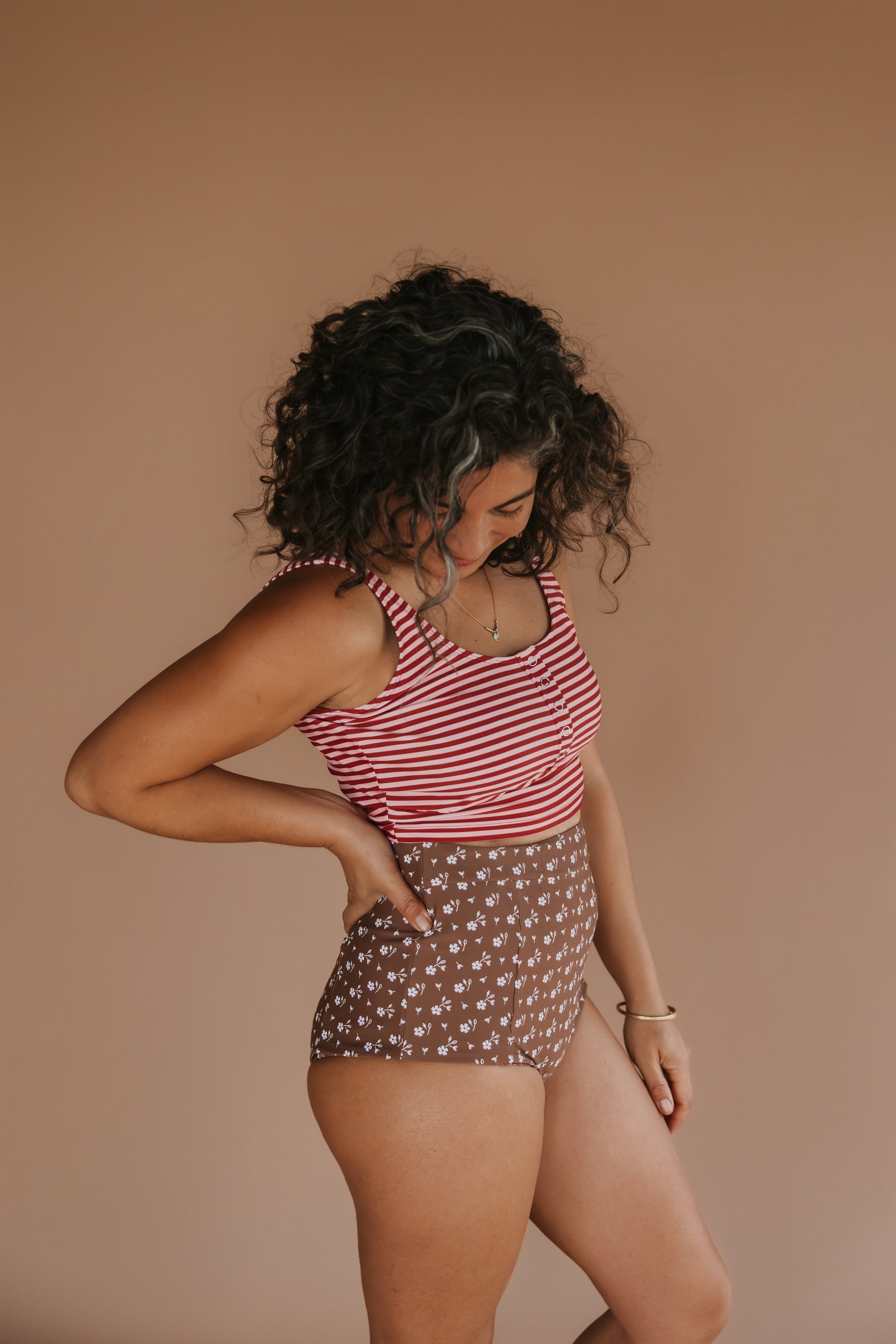 Pre-Order: Snap It Up Top Candy Stripe