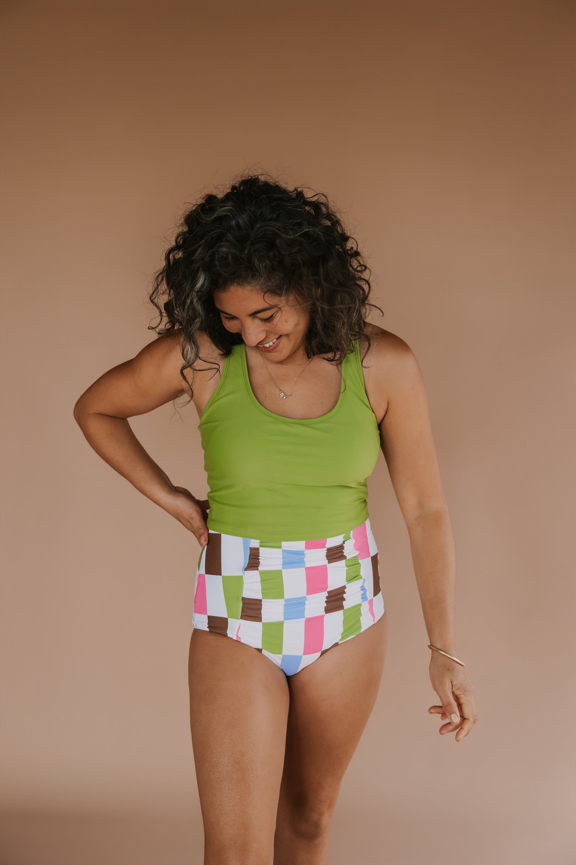 Pre-Order: Racer Back Top Olive
