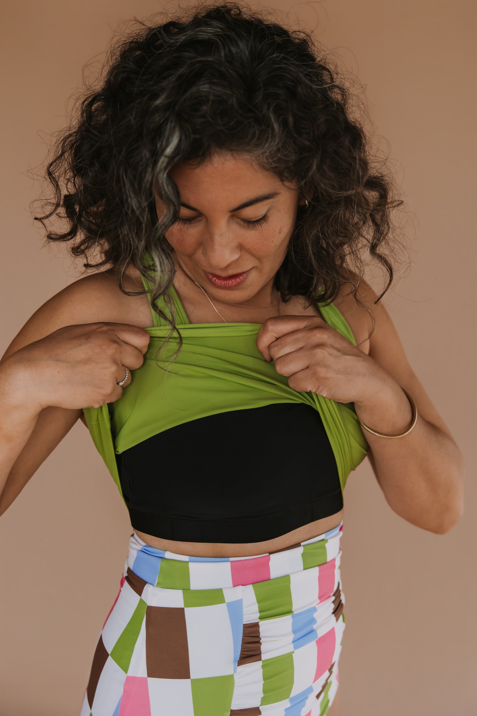 Pre-Order: Racer Back Top Olive