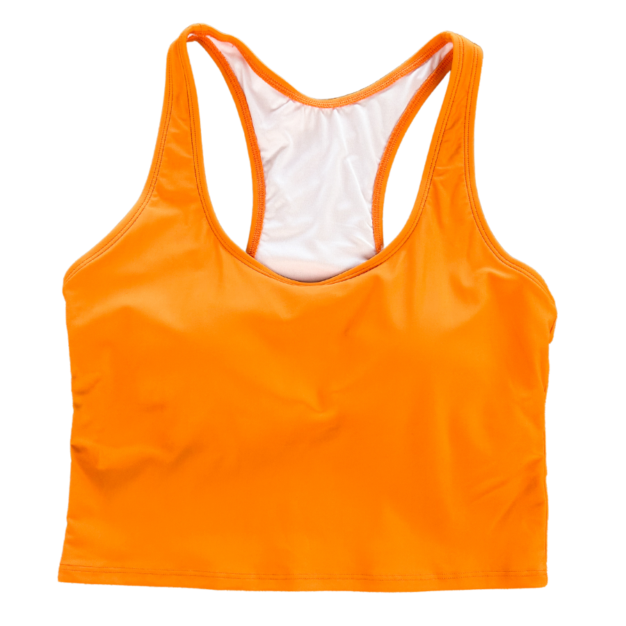 Racer Back Top Apricot Crush