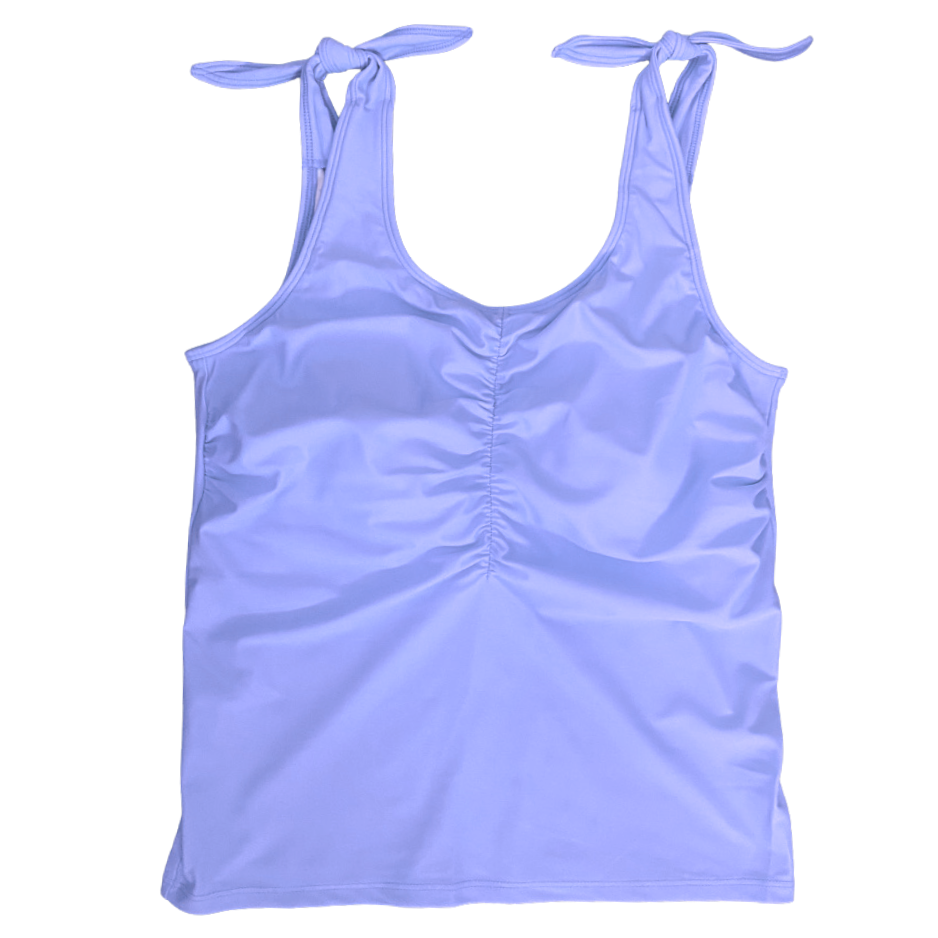 Embrace Top Cornflower