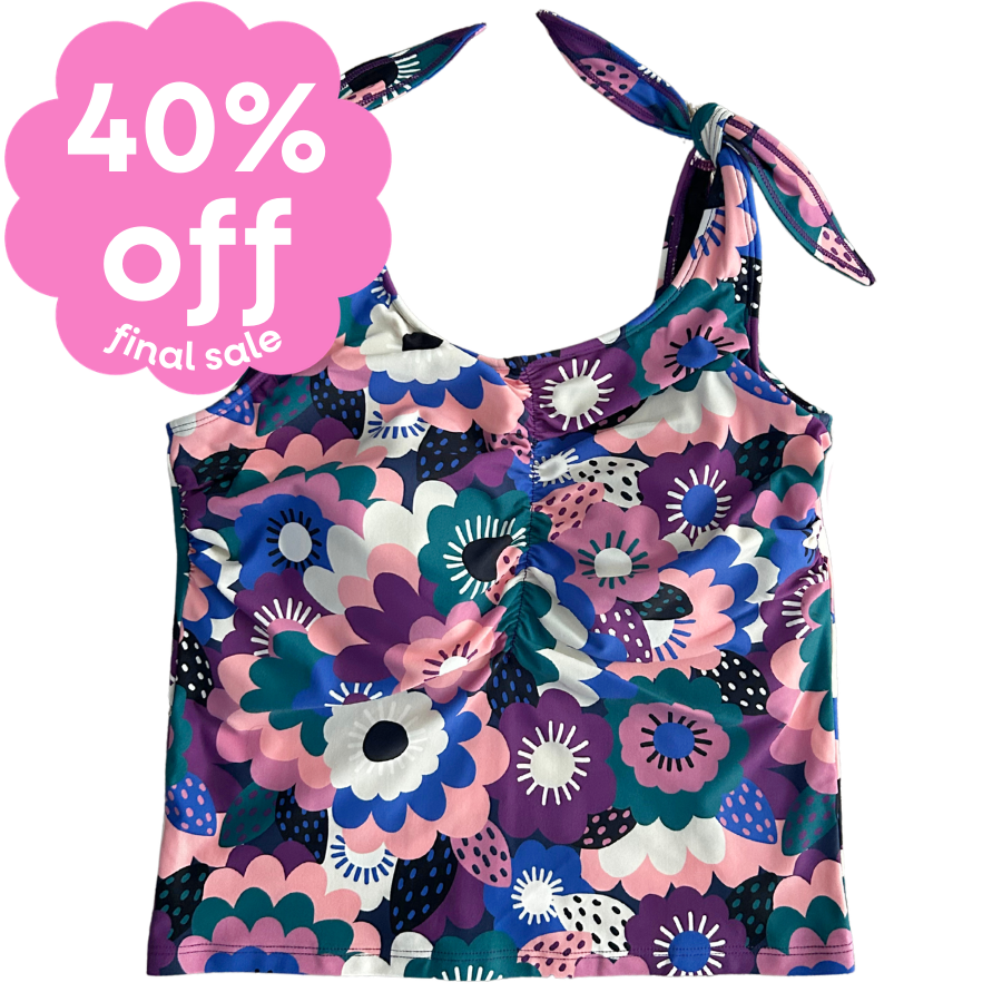 Last Pieces - Embrace Top Dusk Flora