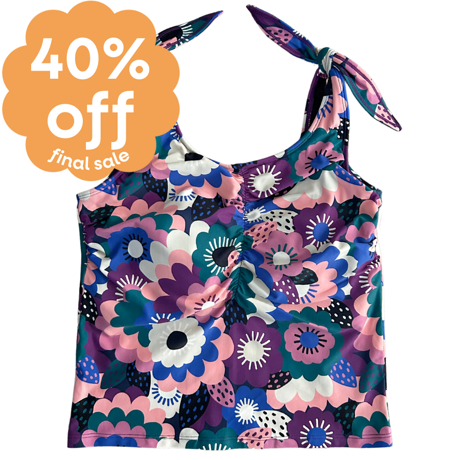 Last Pieces - Embrace Top Dusk Flora