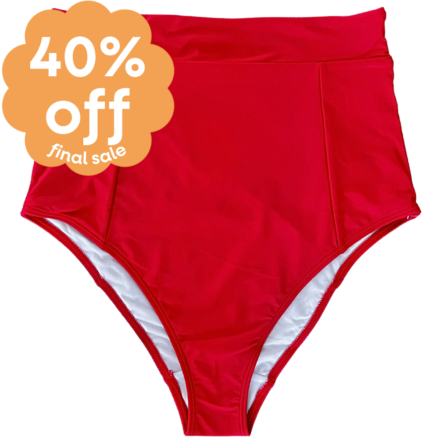 Last Pieces - High Cut Bottoms Postie