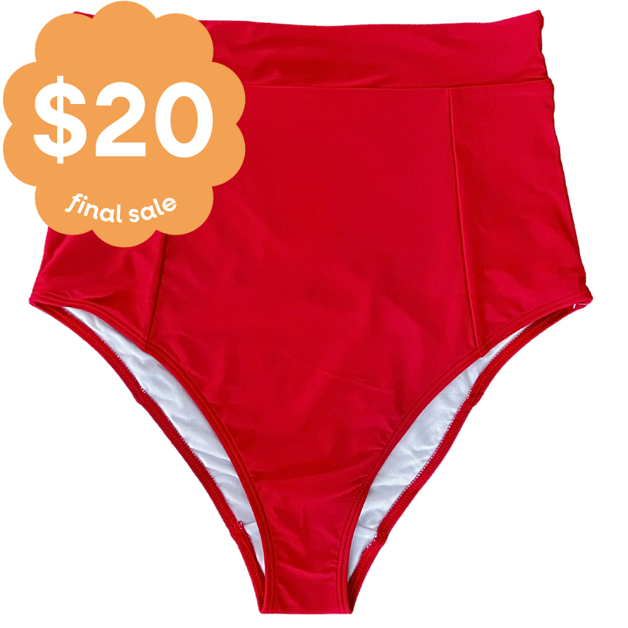 Last Pieces - High Cut Bottoms Postie