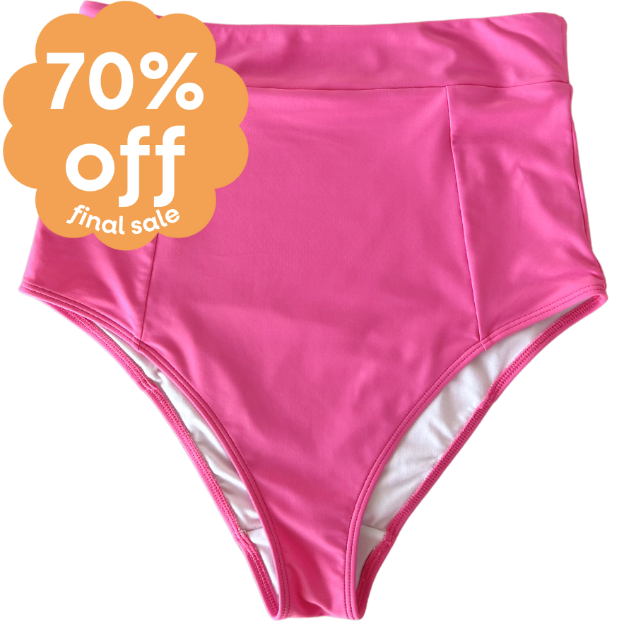 Last Pieces - High Cut Bottoms Bubblegum