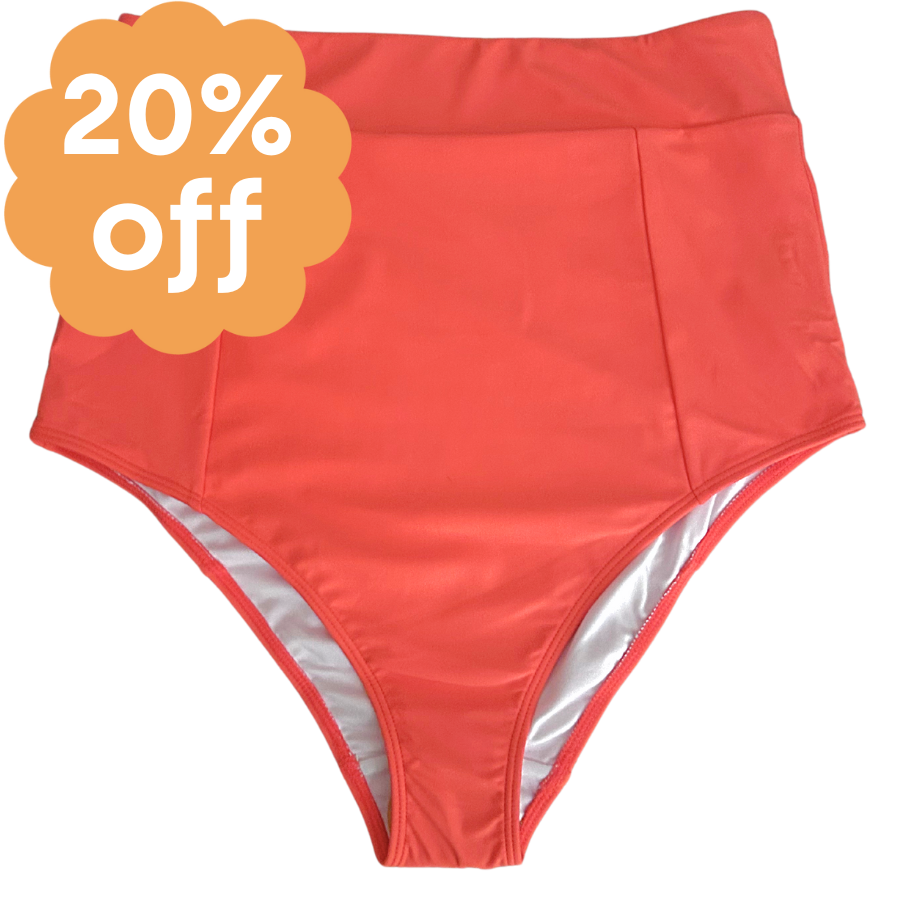 High Cut Bottoms Coral
