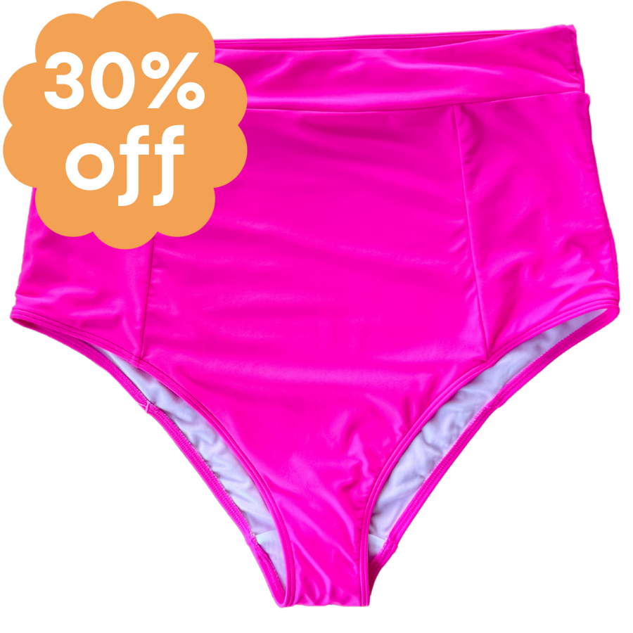 High Cut Bottoms Flamingo