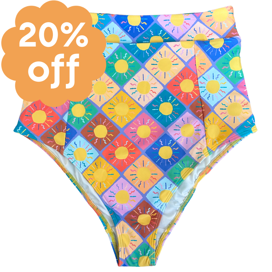 High Cut Bottoms Here Comes The Sun