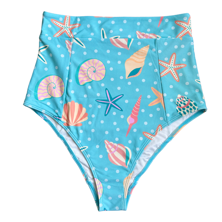 High Cut Bottoms Sea Shells