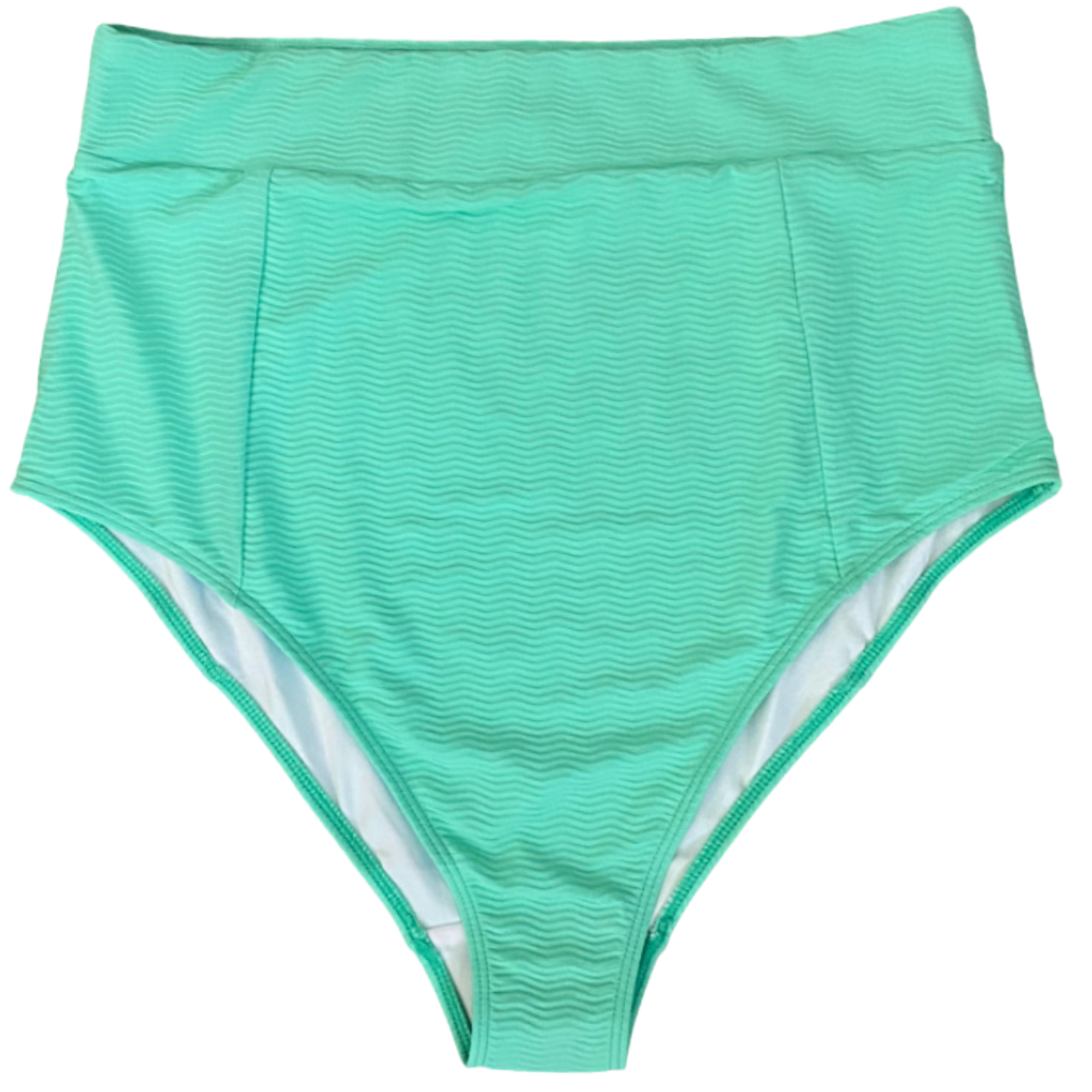 High Cut Bottoms Seafoam (Textured Fabric)
