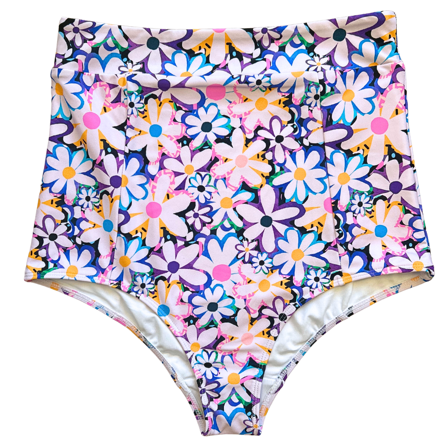 Last Pieces - High Waisted Bottoms Dozens of Daisies