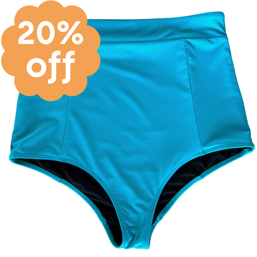 High Waisted Bottoms Teal