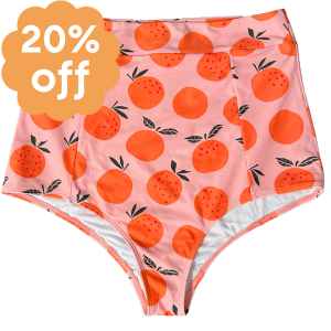 High Waisted Bottoms Oranges