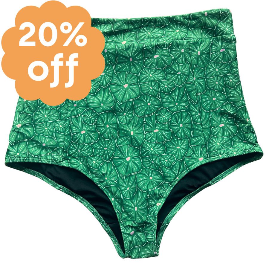 High Waisted Bottoms Swirlflower