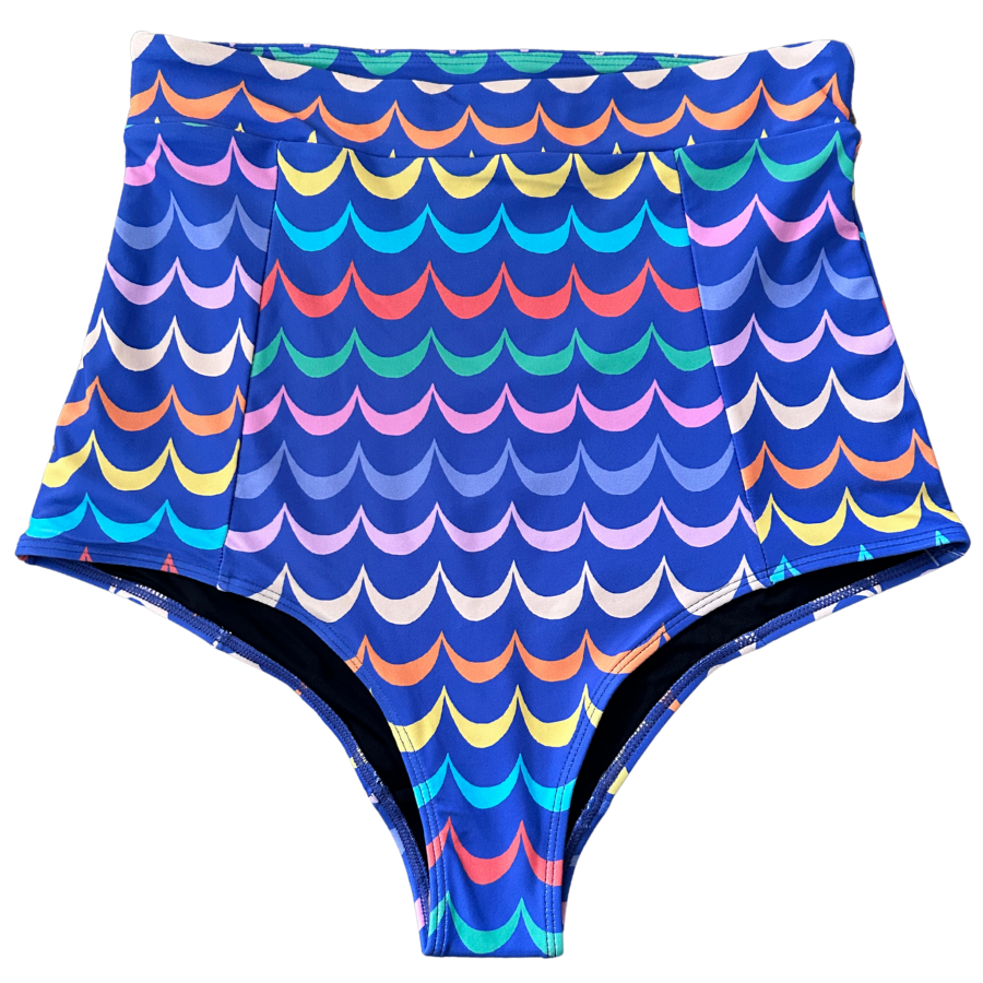 High Waisted Bottoms Tranquil Seas