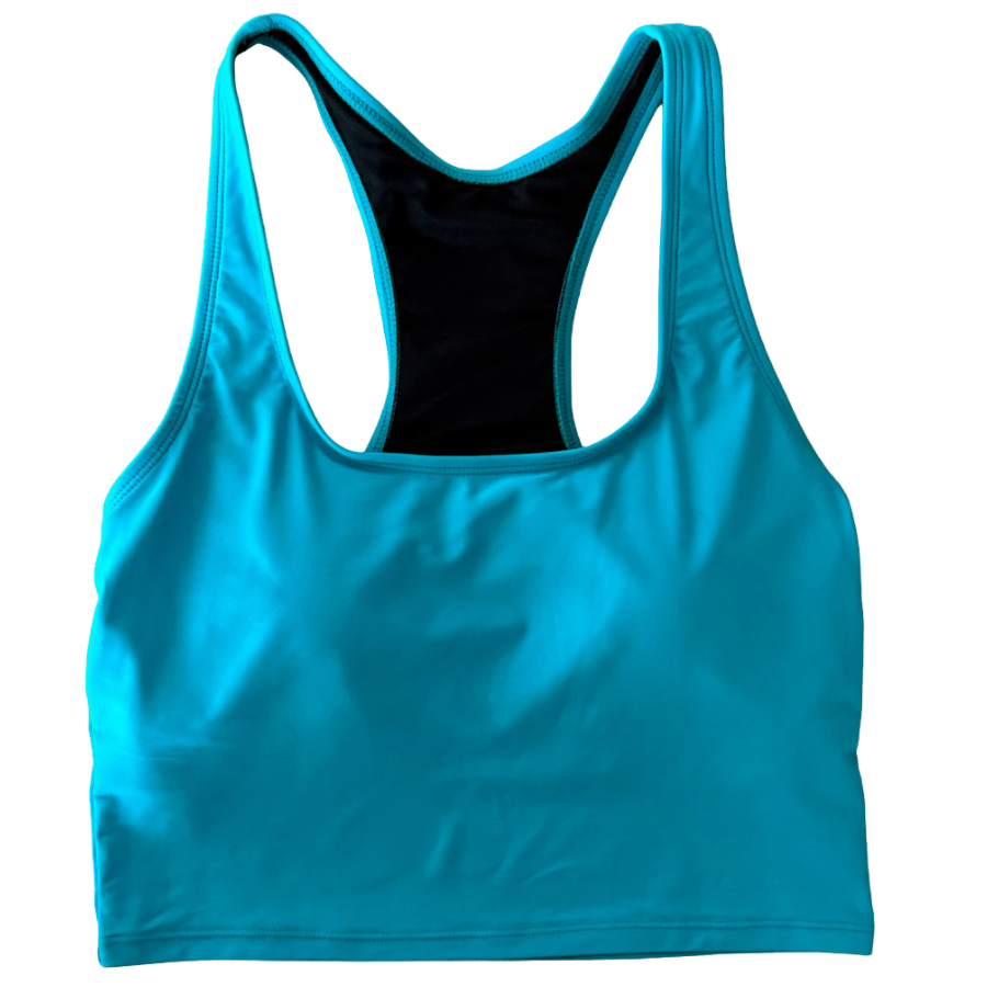 Racer Back Top Teal