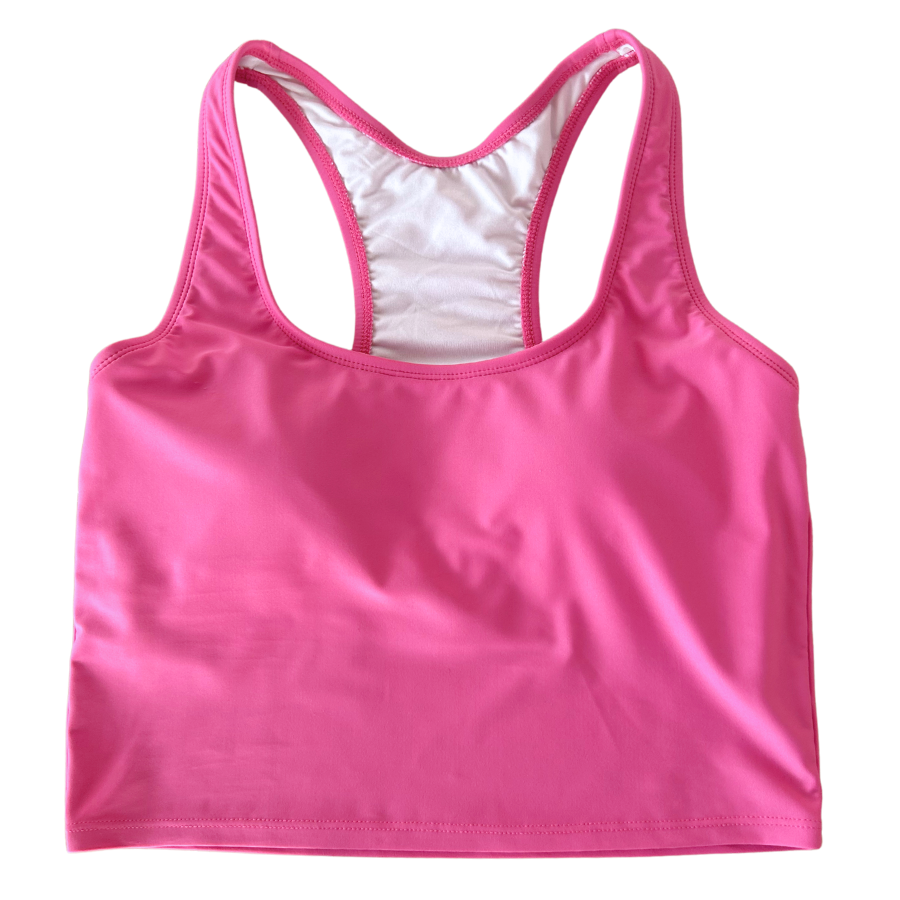 Racer Back Top Bubblegum