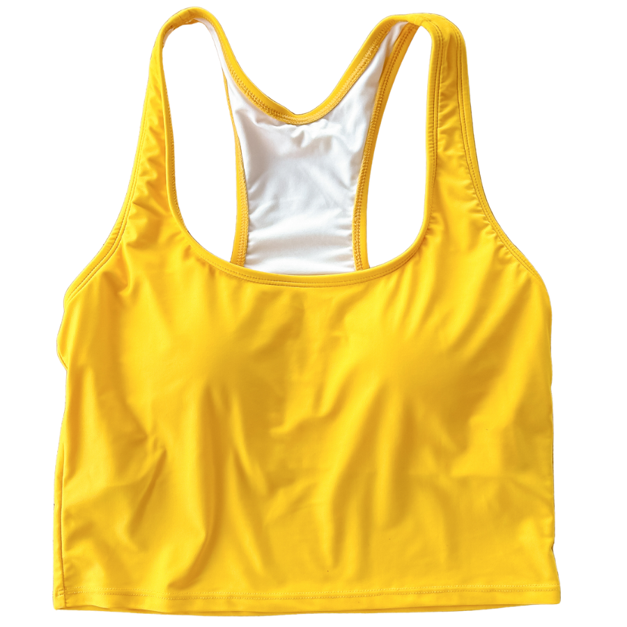 Racer Back Top Buttercup