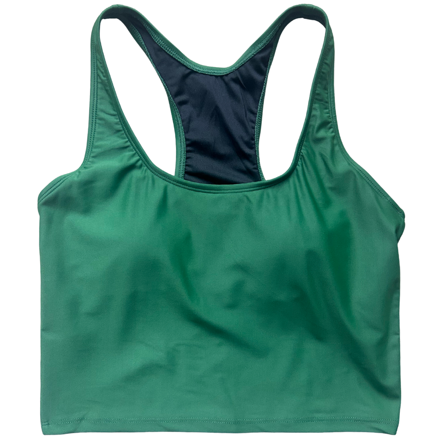 Racer Back Top Forest
