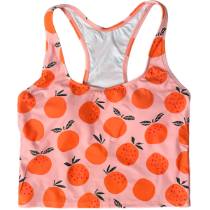 Racer Back Top Oranges