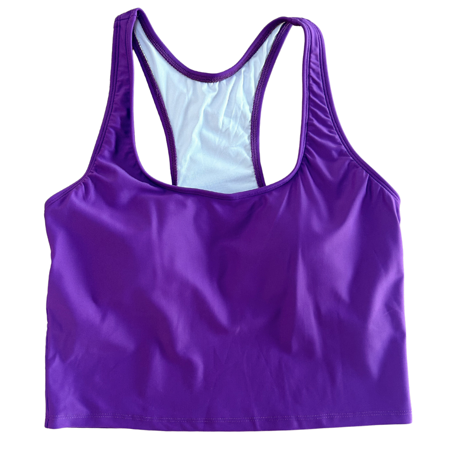 Racer Back Top Pansy