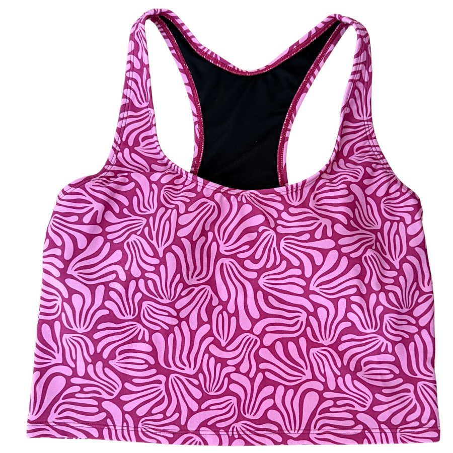 Racer Back Top Raspberry Ripple