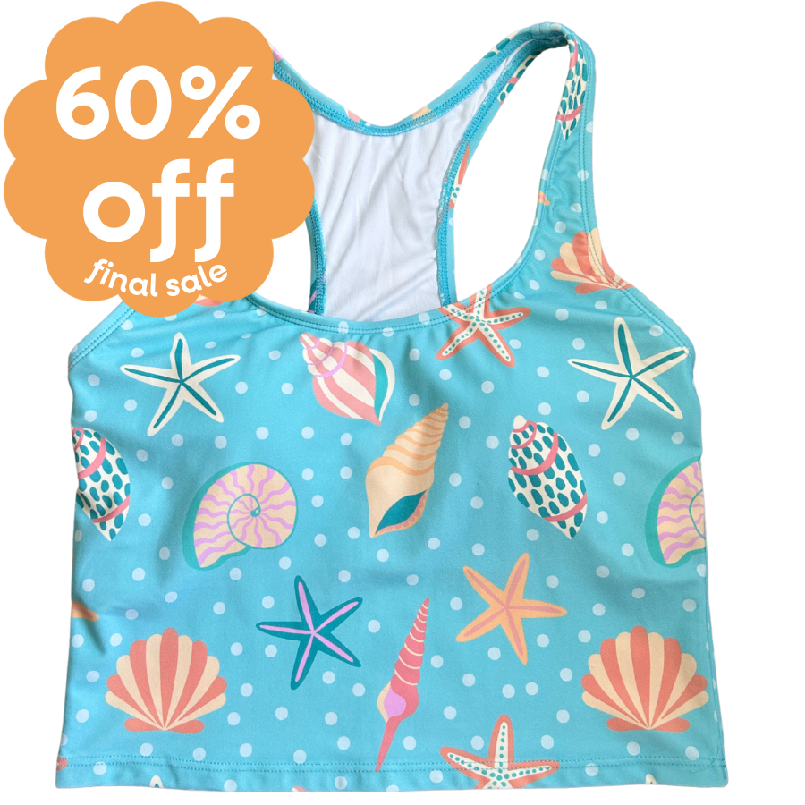 Last Pieces - Racer Back Top Sea Shells