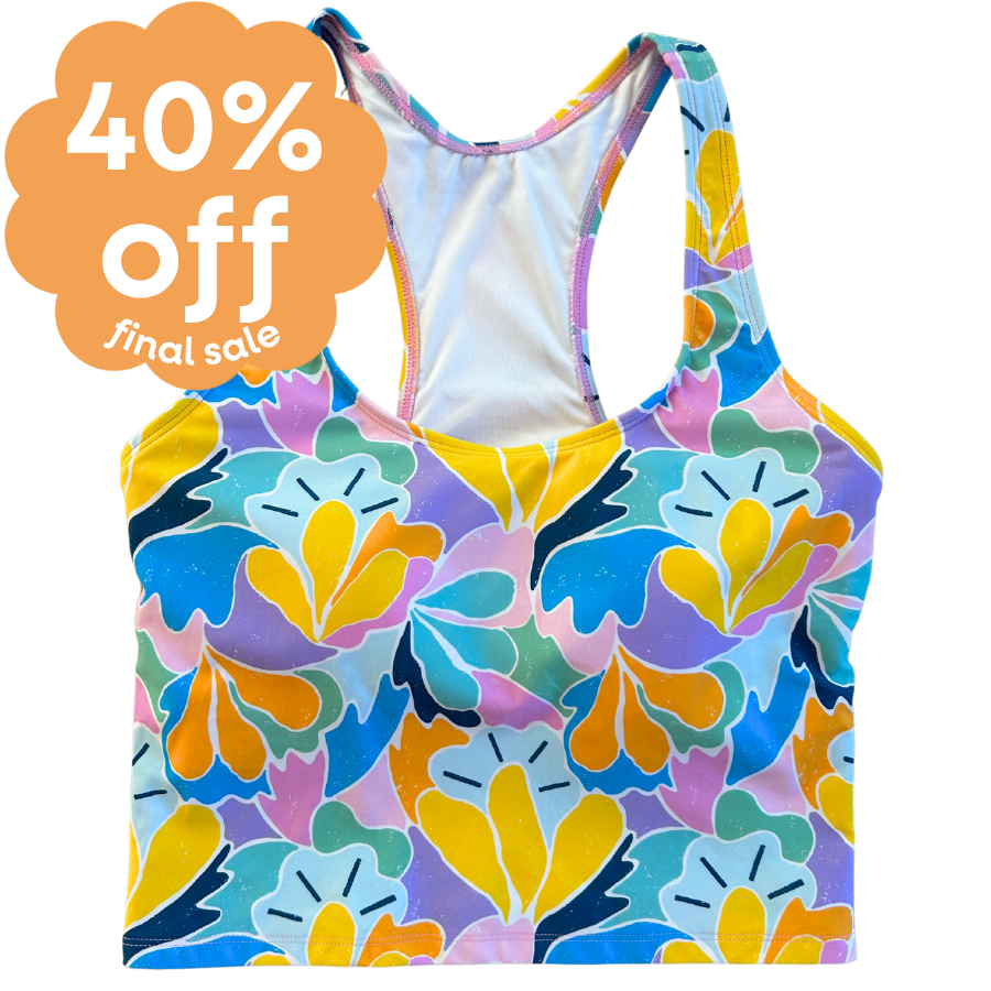 Last Pieces - Racer Back Top Sherbet