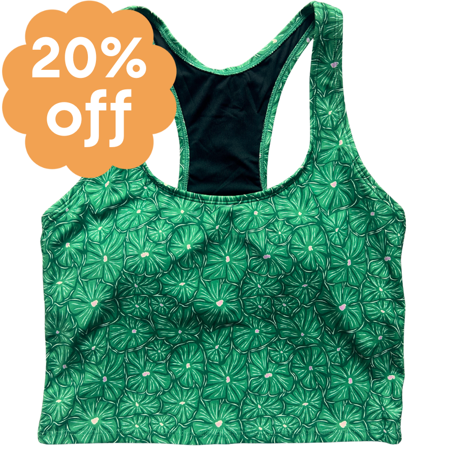 Racer Back Top Swirlflower