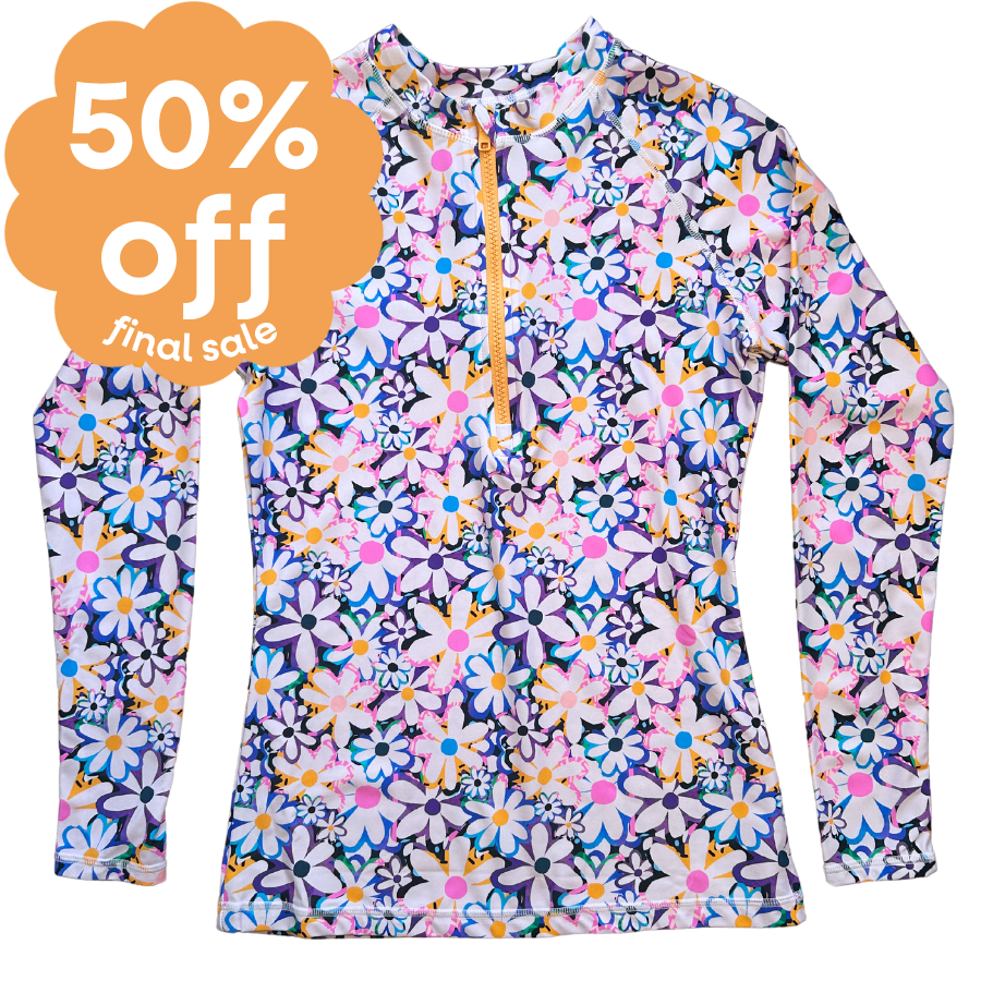 Last Pieces - Sun Kissed Rashie Dozens of Daisies