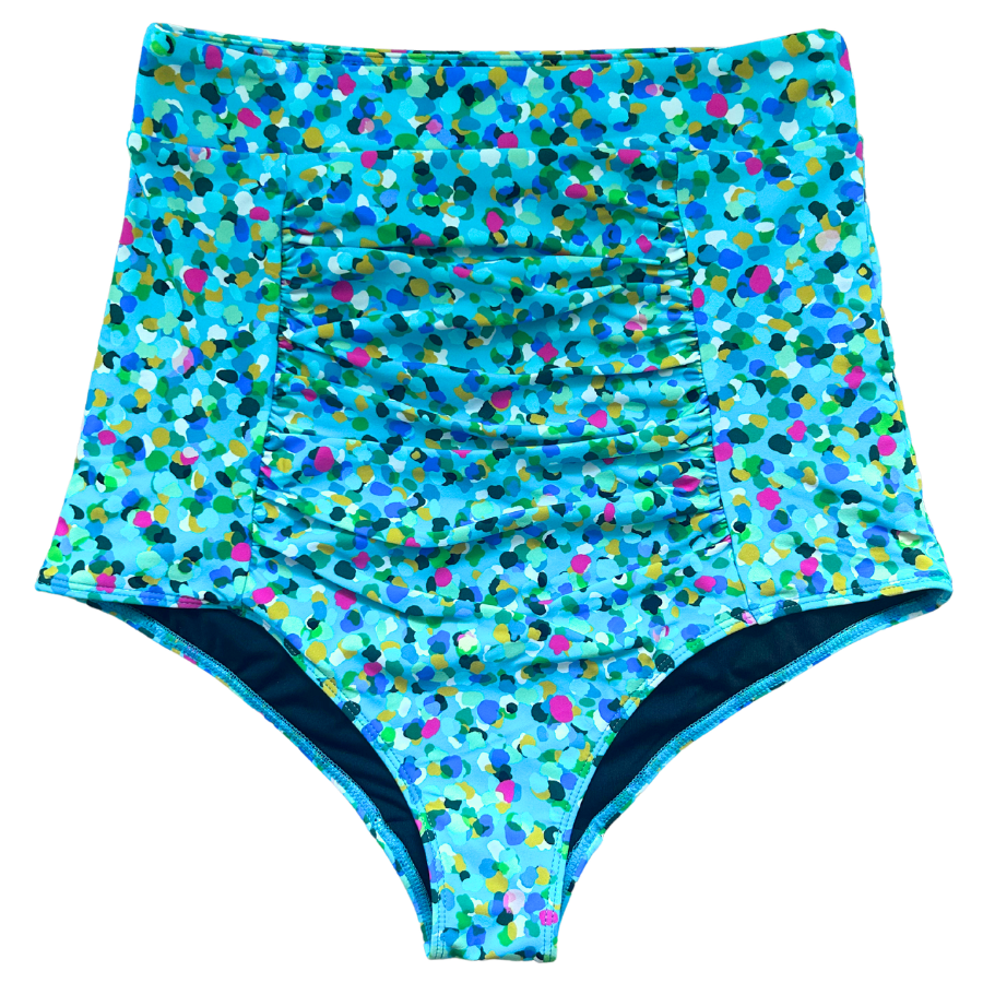 Last Pieces - Ruched High Waisted Bottoms Party Spot