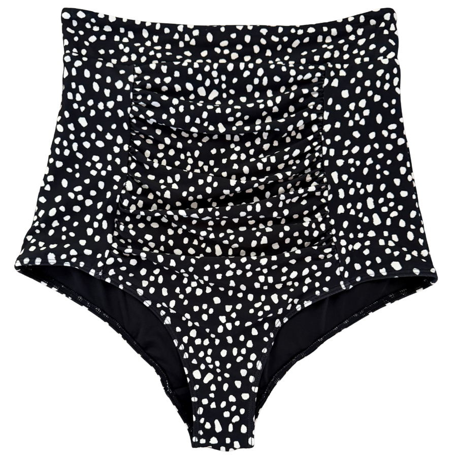 Pre-Order: Ruched High Waisted Bottoms Stardust