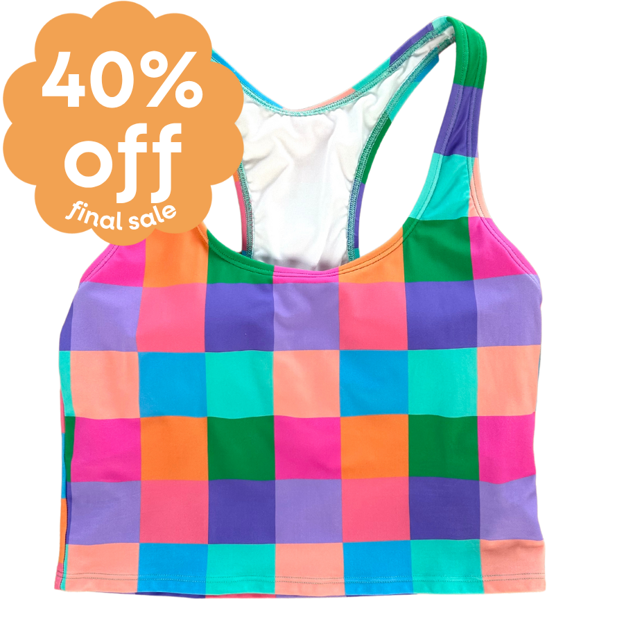 Last Pieces - Racer Back Top Serendipity