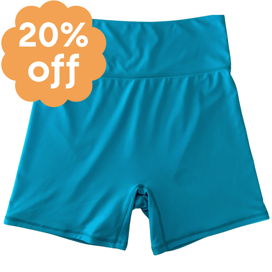 Shorties Plus Teal