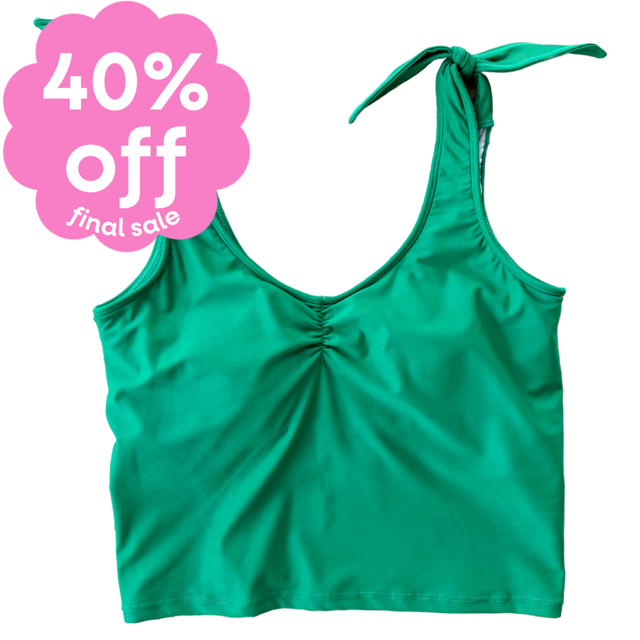 Last Pieces - Shoulder Tie Top Clover