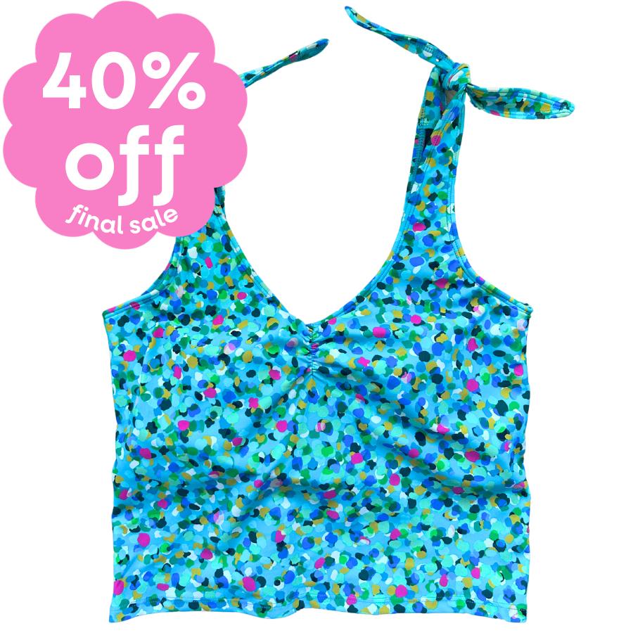 Last Pieces - Shoulder Tie Top Party Spot