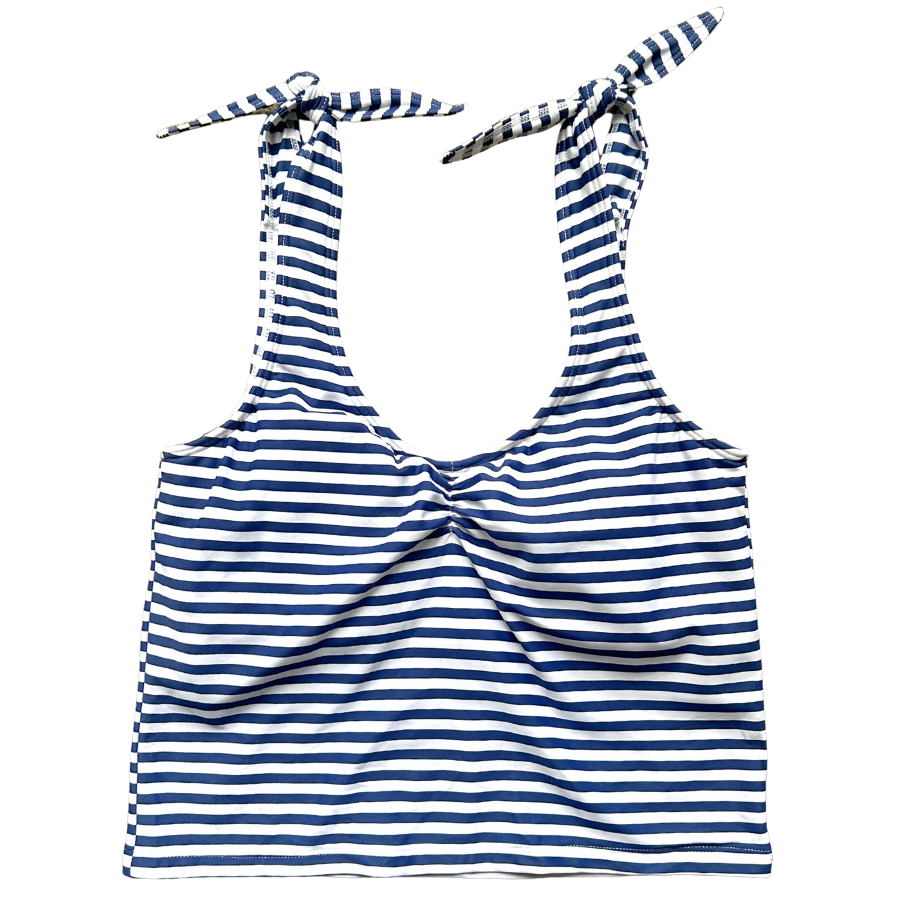 Shoulder Tie Top Sailor