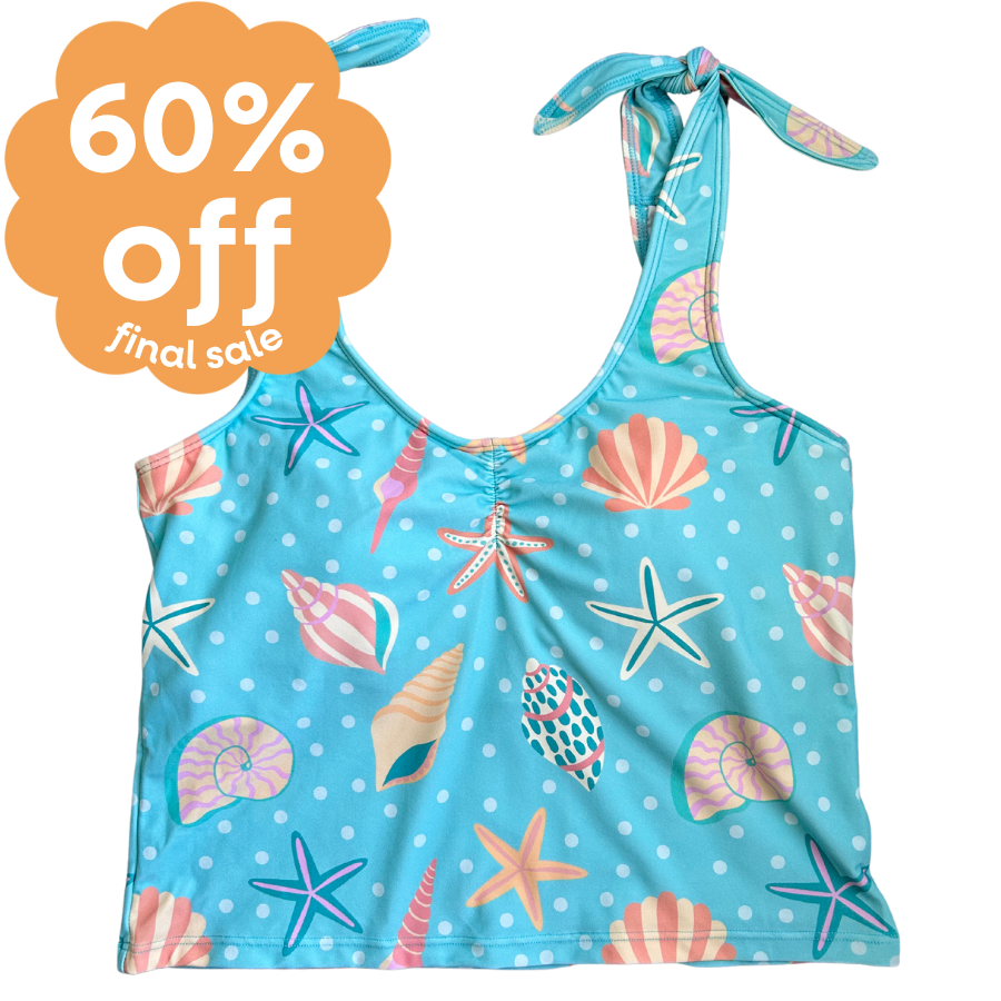 Last Pieces - Shoulder Tie Top Sea Shells