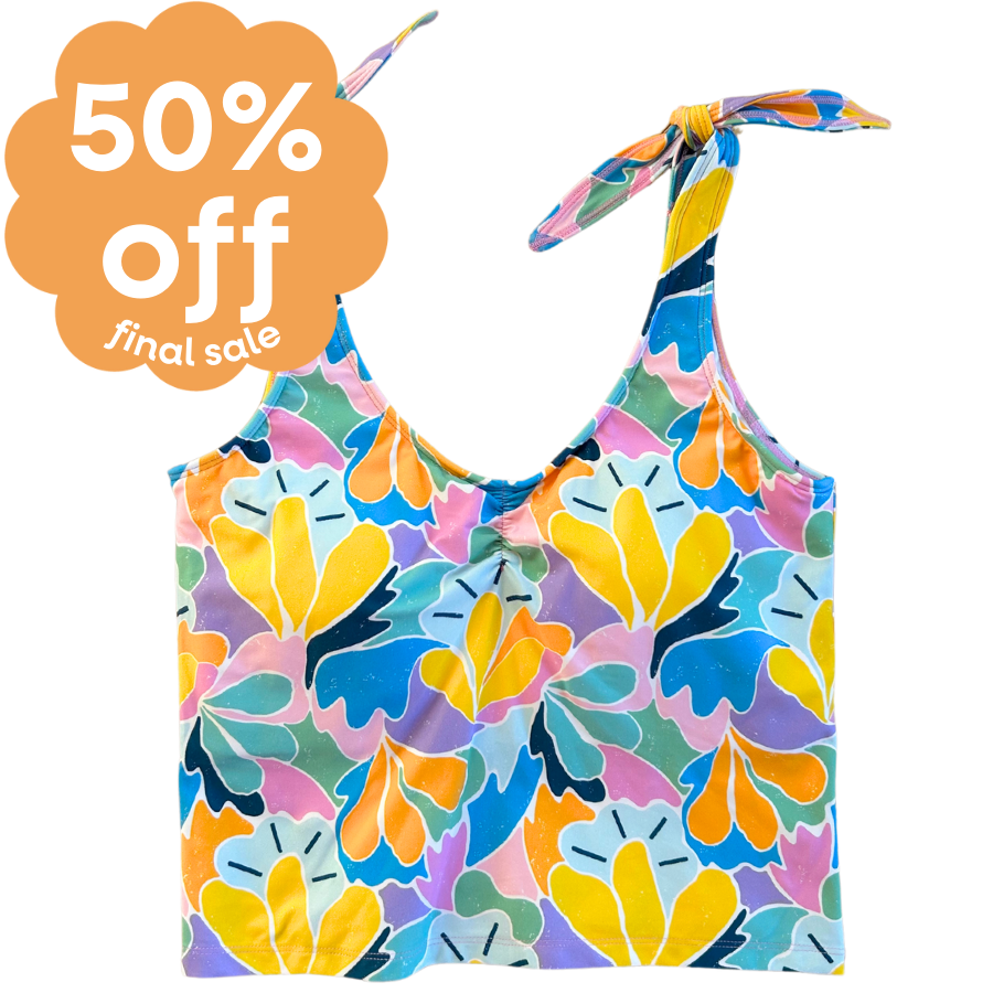 Last Pieces - Shoulder Tie Top Sherbet