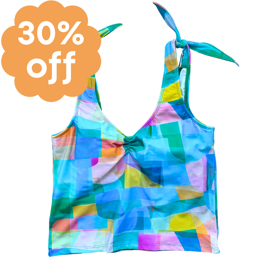 Shoulder Tie Top Skylight