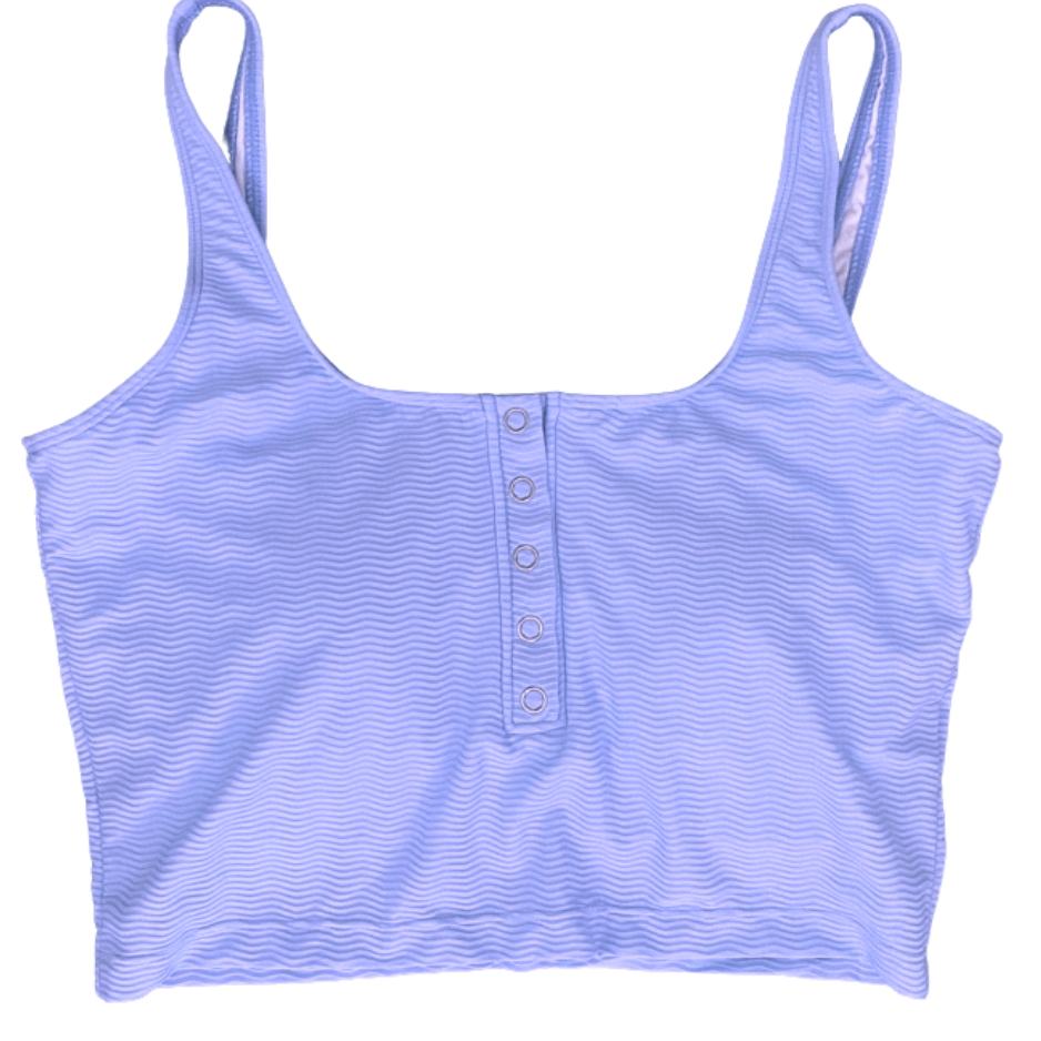 Snap It Up Top Cornflower (Textured Fabric)