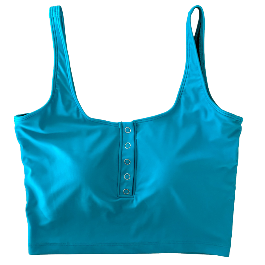 Snap It Up Top Teal