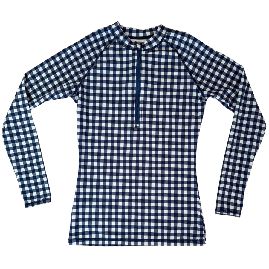 PRE-ORDER: Sun Kissed Rashie Blueberry Check
