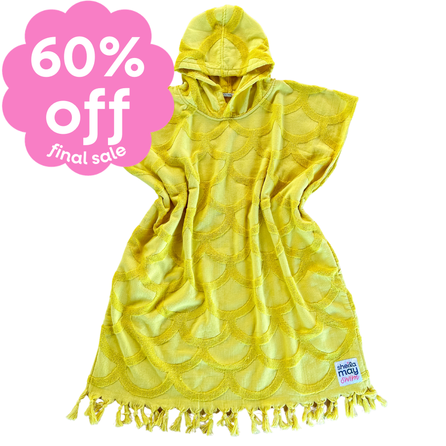 Last Pieces - Hooded Towel Sunny Scales