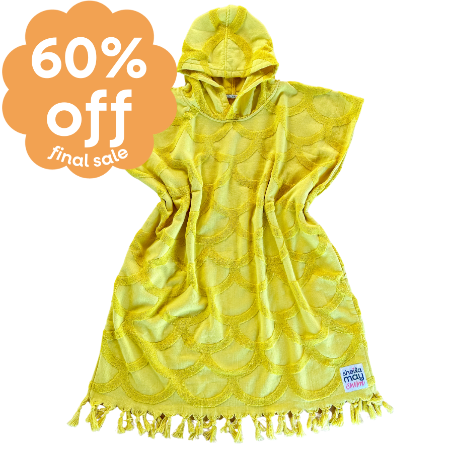 Last Pieces - Hooded Towel Sunny Scales