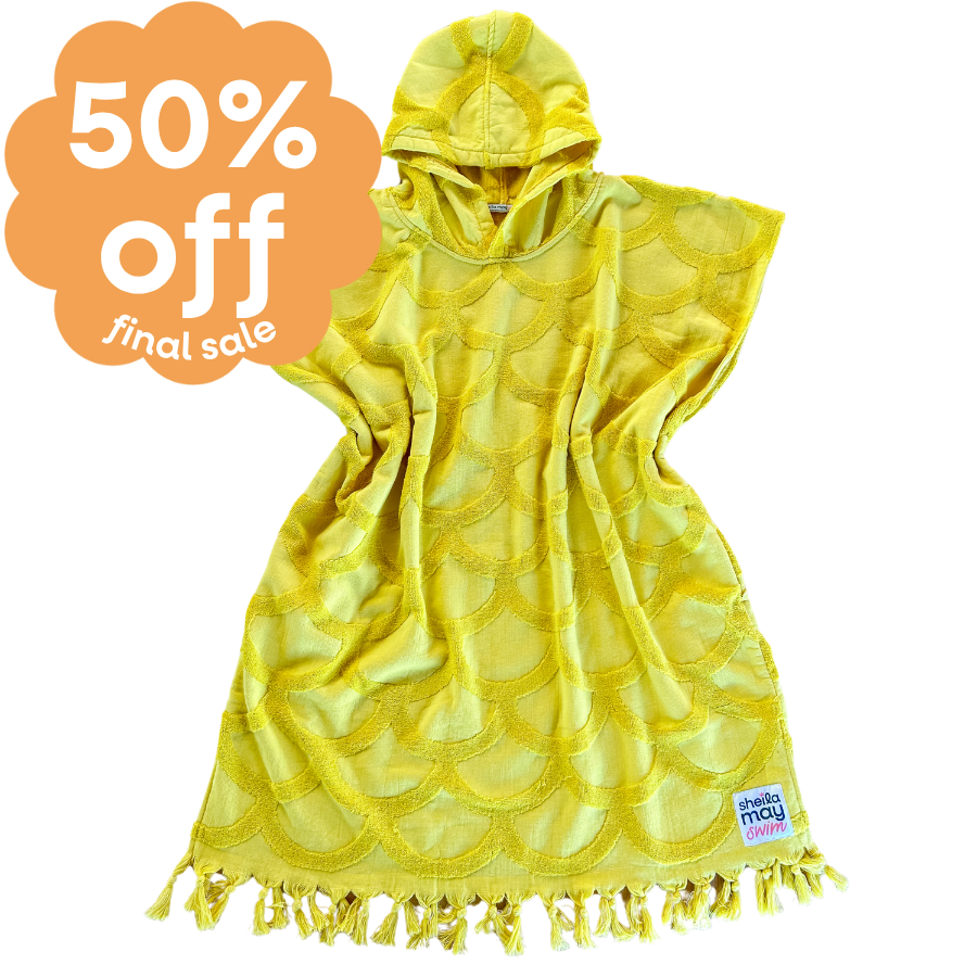 Last Pieces - Hooded Towel Sunny Scales